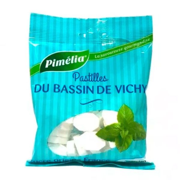 Pimelia Pastille Bassin De Vichy - Menthe - Pastilles à Sucer - 110g