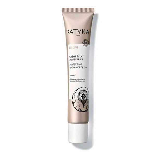 Patyka Glow Crème Eclat Perfectrice Bio - Lisse le Grain de Peau & Atténue la Fatigue - 40ml