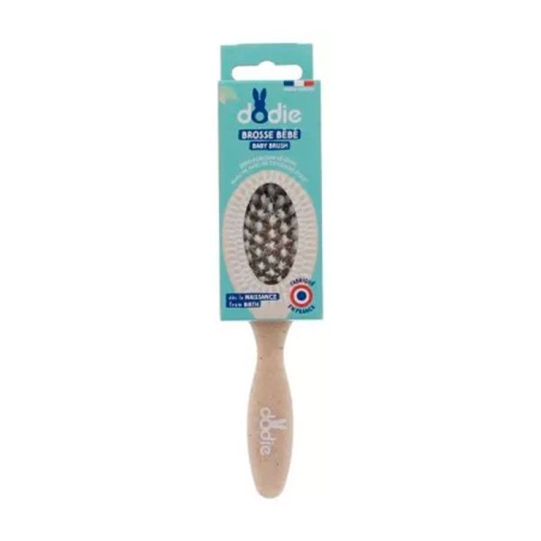 Dodie Brosse Cheveux - Pour Bébé - Brosse Douce Cuir Chevelu Délicat - 1 pièce