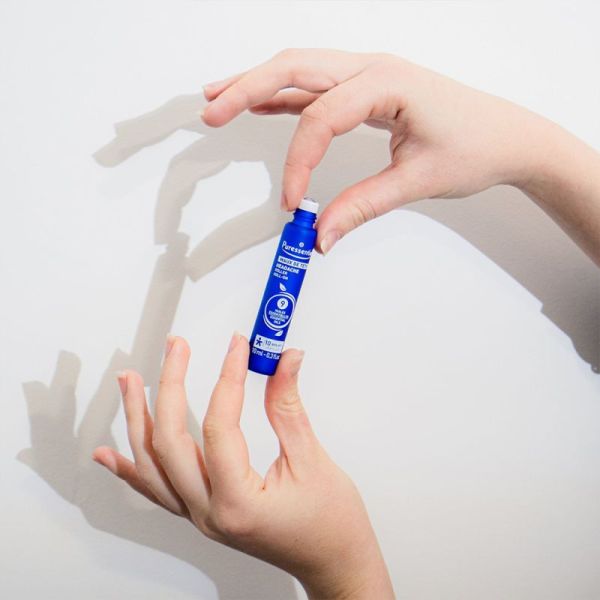 Puressentiel Maux de Tête Roller Migra Pure aux 9 Huiles Essentielles 5 ml – Effet frais immédiat, réduit la douleur des céphalées et détend