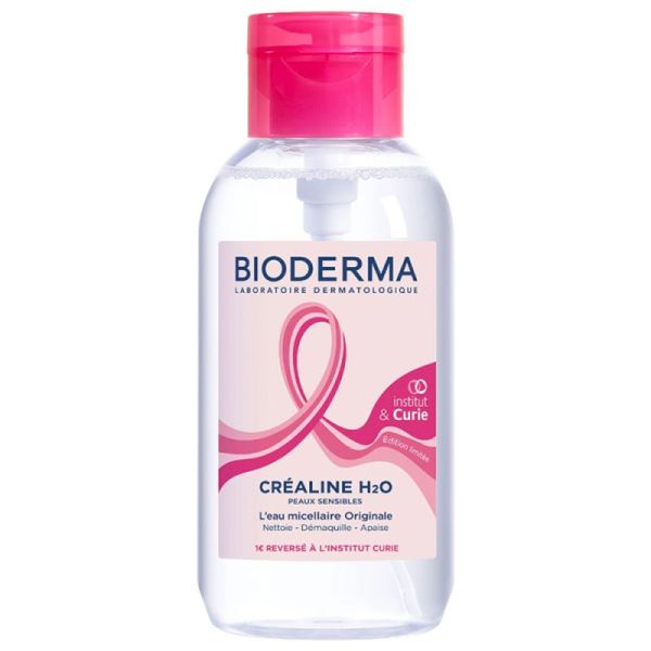 Bioderma Créaline H2O L'Eau Micellaire Originale - 500 ml - Nettoie, démaquille et apaise