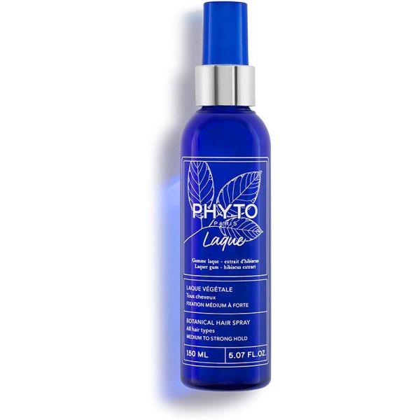 Phyto Phytolaque Laque Végétale Fixation Médium/Forte - 150ml - Fixe naturellement et respecte les cheveux