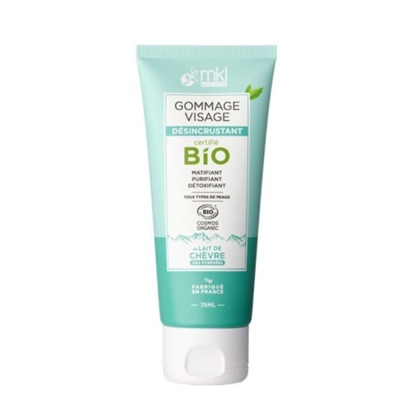 MKL Green Nature Lait de Chèvre Gommage Visage Désincrustant Bio - 75ml