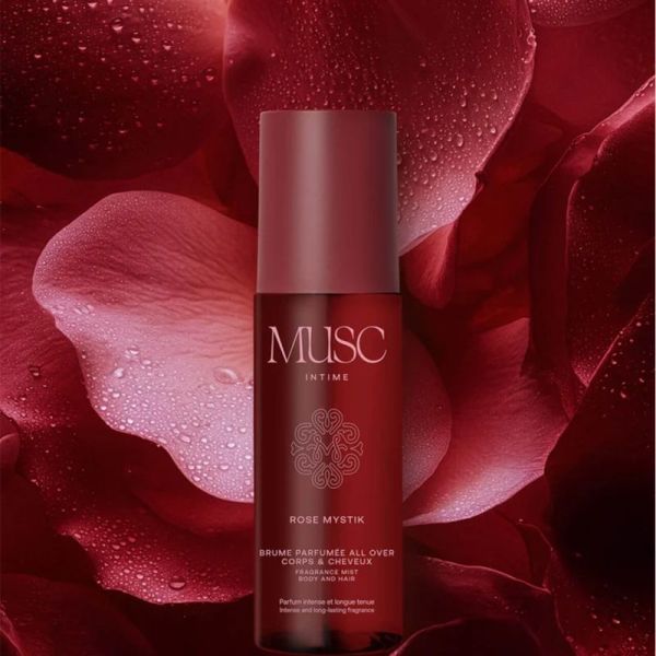 Musc Intime Rose Mystik Brume Parfumée All Over 100ml – Parfum et douceur