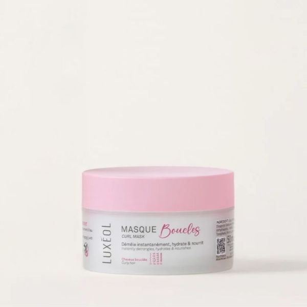 Luxéol Masque Boucles - 200ml - Nutrition intense et définition parfaite pour les boucles