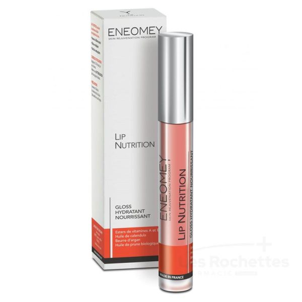Eneomey Lip Nutrition - Gloss Hydratant Nourrissant 4 ml - Soin Réparateur et Protecteur