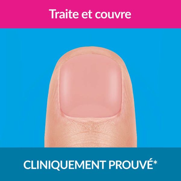 Excilor Forte Color Vernis Traitement - 30ml - Couleur : Nude - Soin traitant & esthétique 2 en 1