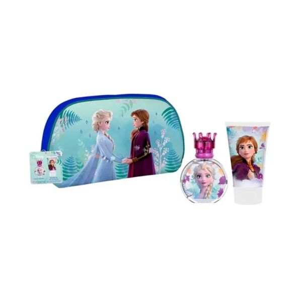 Air-Val Trousse de Toilette La Reine des Neiges - Gel douche et parfum Motif Aléatoire