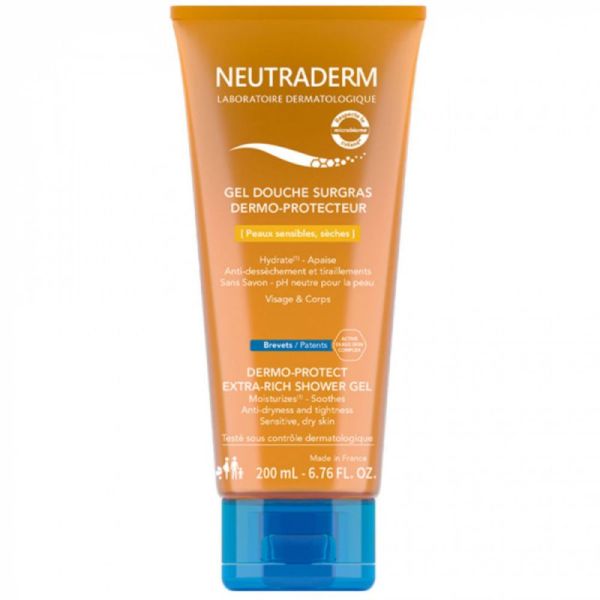 Neutraderm Gel Douche Surgras Dermo-Protecteur 200ml