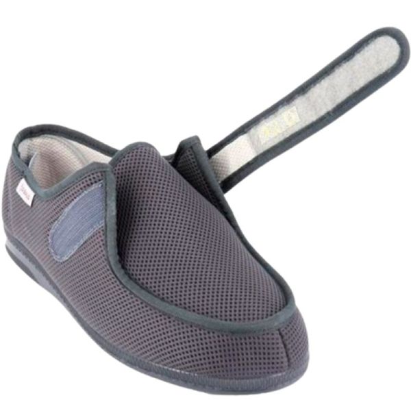 Gibaud CHUT Santorin Gris - Chaussures Confort Mixte Pieds Déformés