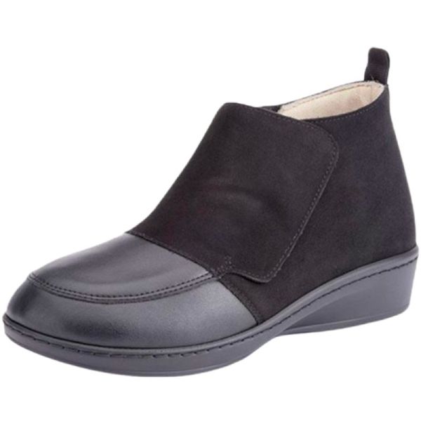 Gibaud CHUT Pisa Noir - Chaussures Confort Femme Pieds Déformés