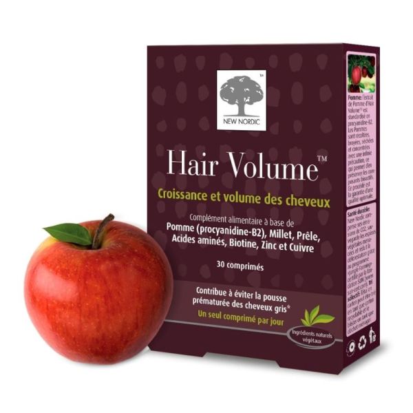 New Nordic Hair Volume 30 comprimés - Volume, croissance et force des cheveux