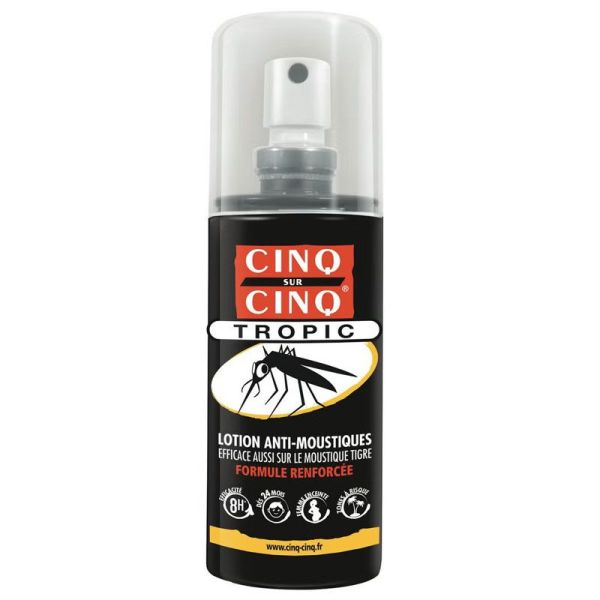 Cinq sur Cinq Tropic Lotion Anti-moustiques 75 ml