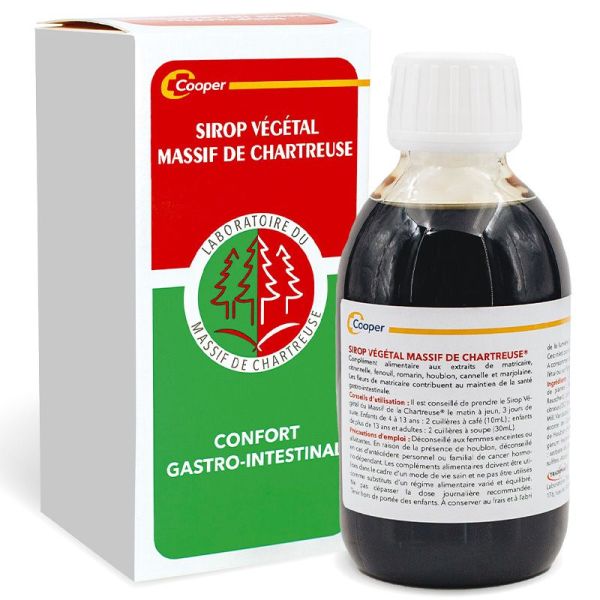 Sirop végétal du massif de Chartreuse 200 ml