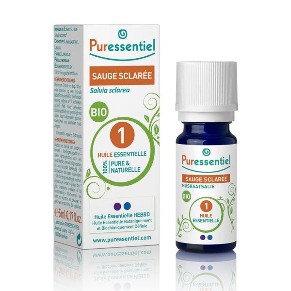 Puressentiel Huile Essentielle Sauge Sclarée Bio 5ml