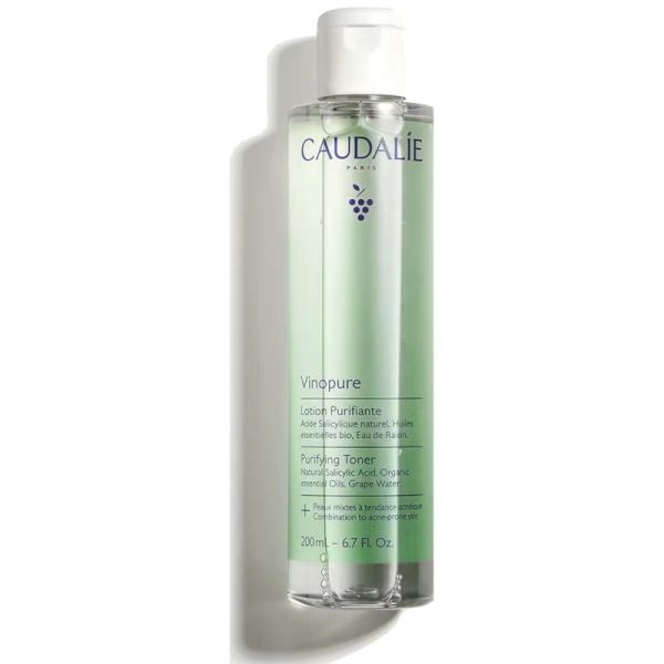Caudalie Vinopure Lotion Purifiante - 200ml - Soin rééquilibrant peaux mixtes