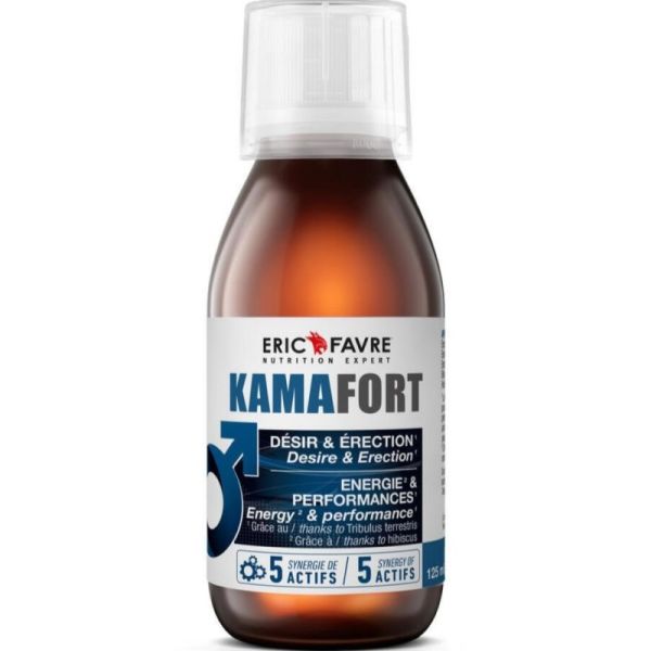 Eric Favre Kamafort Énergie Érection et Performances 125ml - Soutient la vitalité et la performance masculine
