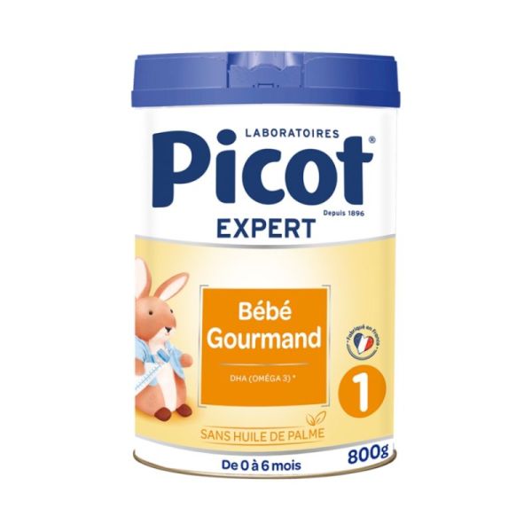 Picot Bébé Gourmand 1 Lait en Poudre 0-6 mois - 800g