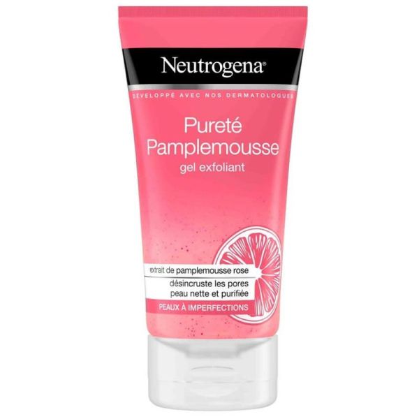 Neutrogena Pureté Pamplemousse Gel Exfoliant Peaux à Imperfections - 150ml