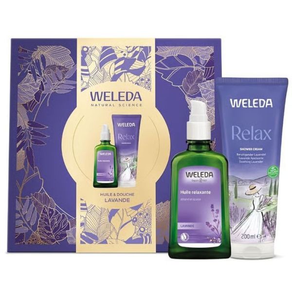 Weleda Coffret Noël Corps Rituel Lavande 2025 - 2 Soins