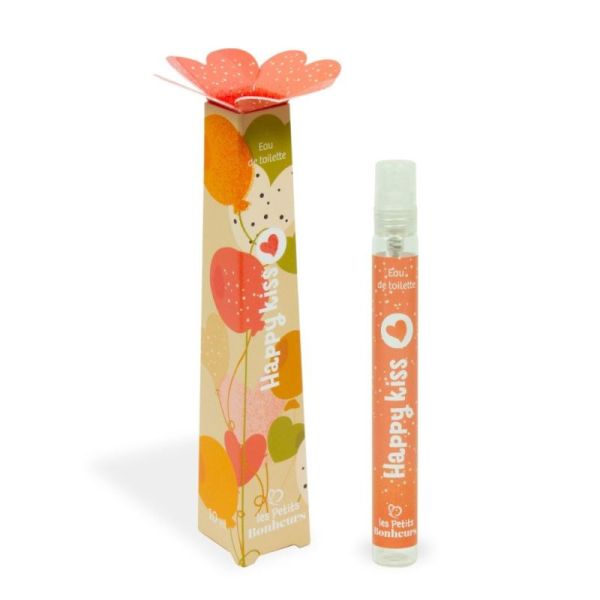 Claude Galien Happy Kiss Cœur Eau de Toilette Florale, Fruitée et Verte - Vaporisateur 10ml