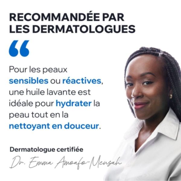 Uriage Derm-Phy Huile Lavante Dermatologique 500 ml - Nettoie, nourrit et protège la peau