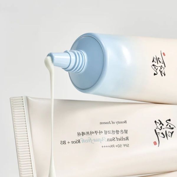 Beauty of Joseon Relief Sun Aqua-fresh : Rice + B5 SPF50+ PA++++ 50ml - Fluide solaire hydratant et rafraîchissant