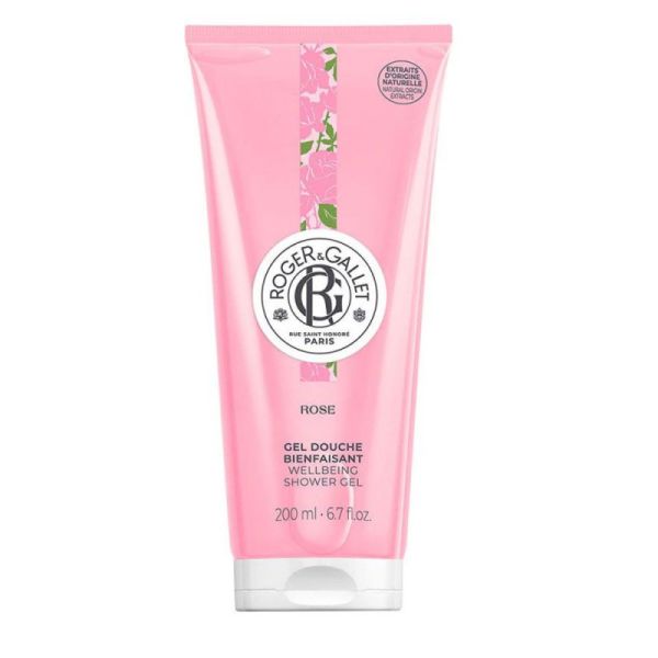 Roger & Gallet Gel Douche Hydratant Apaisant Rose - 200ml