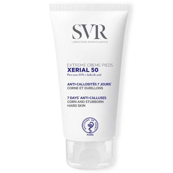 SVR Xérial 50 Extrême Pieds Anti-Callosités 50 ml - Corne et durillons