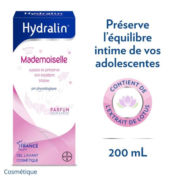 Hydralin Mademoiselle Gel Lavant Intime 200ml