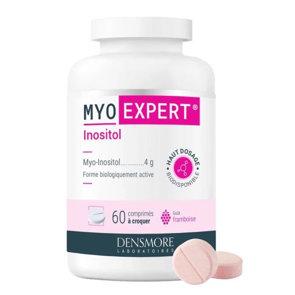 Densmore Myo Expert Inositol - 60 Comprimés à Croquer