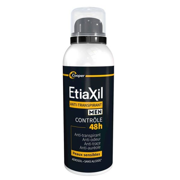 Etiaxil Men Anti-Transpirant Contrôle 48h Aérosol - 150ml