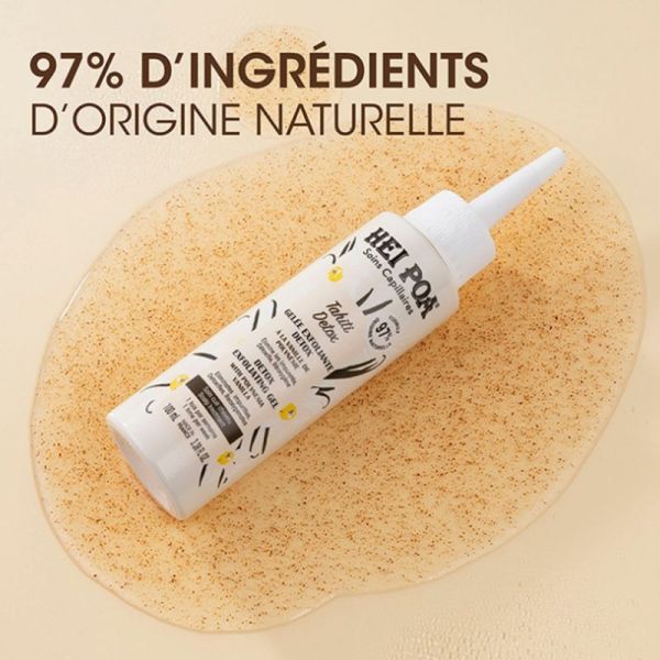 Hei Poa Tahiti Detox Gelée Exfoliante Détox Avant Shampoing - 100ml - Purifie et revitalise le cuir chevelu