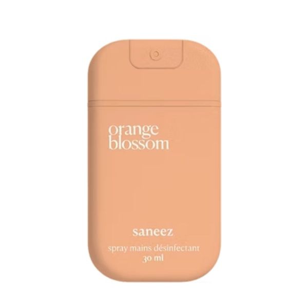 Saneez Spray mains désinfectant Orange Blossom 30 ml - Désinfection des mains sans rinçage