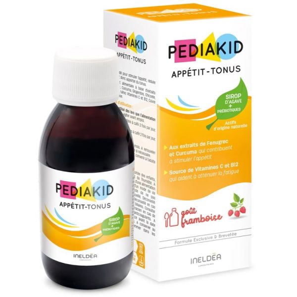 Pédiakid Appétit-tonus sirop 125 ml – Stimuler l'appétit et réduire la fatigue