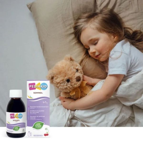 Pédiakid Sirop Sommeil 125 ml – Favoriser l'endormissement et un sommeil naturel