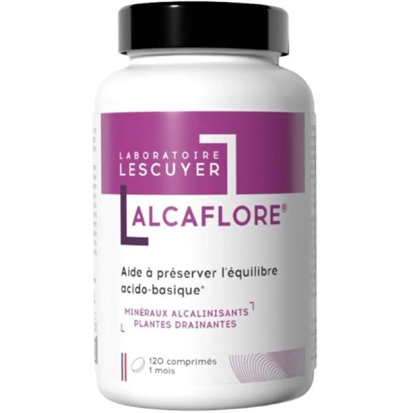 Lescuyer Alcaflore 120 Comprimés – Équilibre acido-basique et drainage de l'organisme grand format