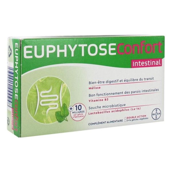 Bayer Euphytose Confort Intestinal 28 gélules