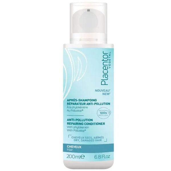 Placentor Après-shampooing Réparateur Anti-pollution - Cheveux Secs & Abîmés - 200ml