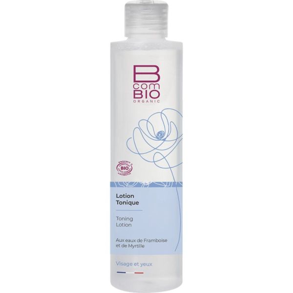 BcomBIO Lotion Tonique Bio - 200 ml - Réveille, tonifie et illumine la peau