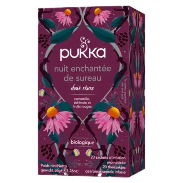 Pukka Infusion Nuit Enchantée de Sureau Bio - 20 Sachets