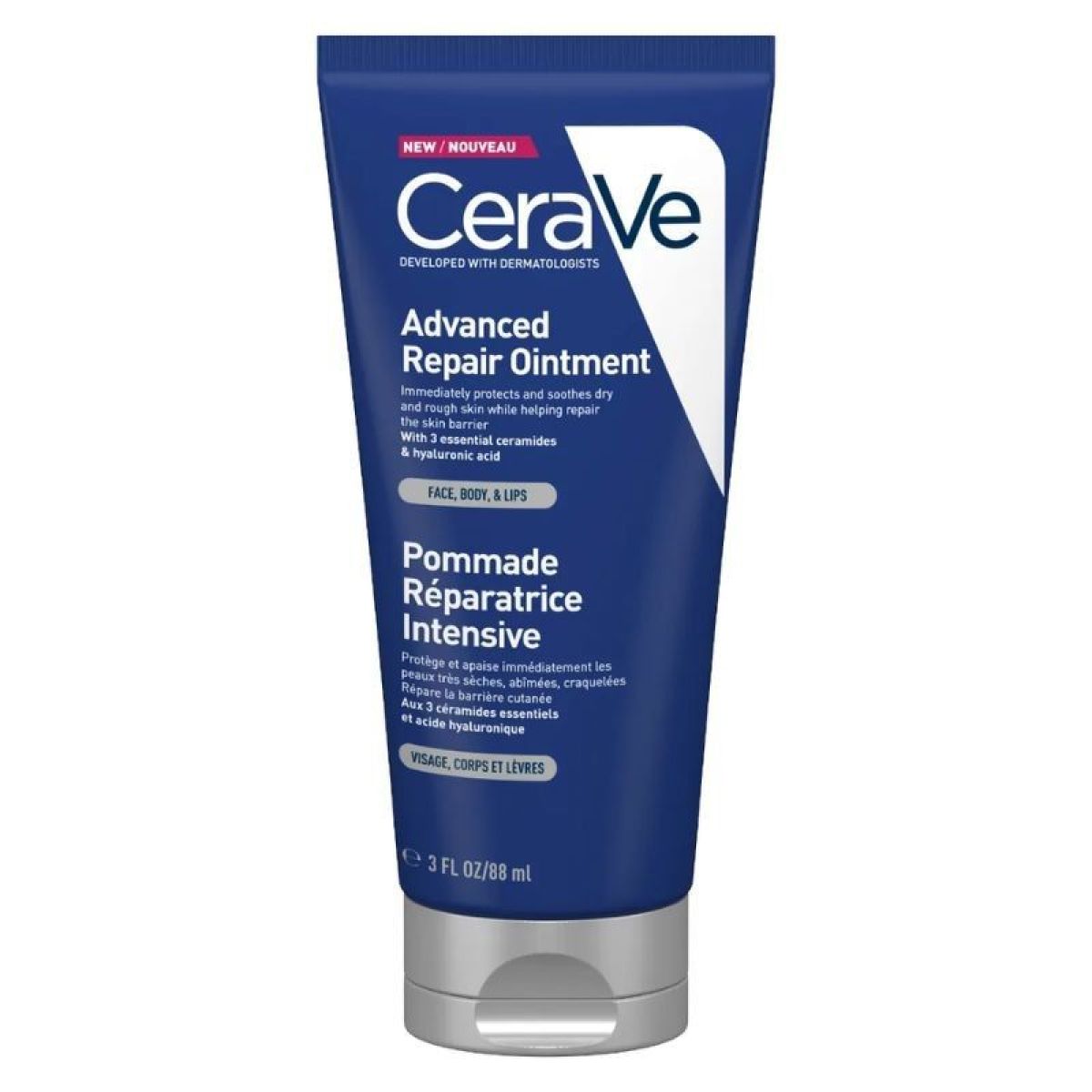Pommade Réparatrice Intensive Visage et Corps Peaux Très Sèches CeraVe 88ml