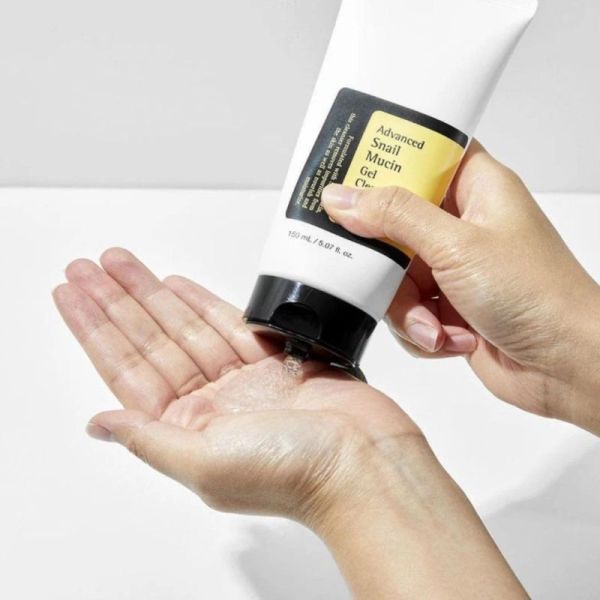 COSRX Advanced Snail Mucin Power Gel Cleanser 150ml - Nettoyage doux et éclat du teint