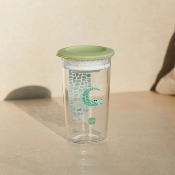 MAM Easy to Drink Cup Verre d'apprentissage 290ml - Transition facile vers le verre et protection antifuite - Coloris aléatoire