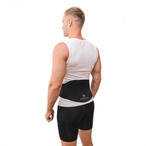 IceThermax Waist Belt Ceinture Lombaire Thermo-Thérapeutique Noir