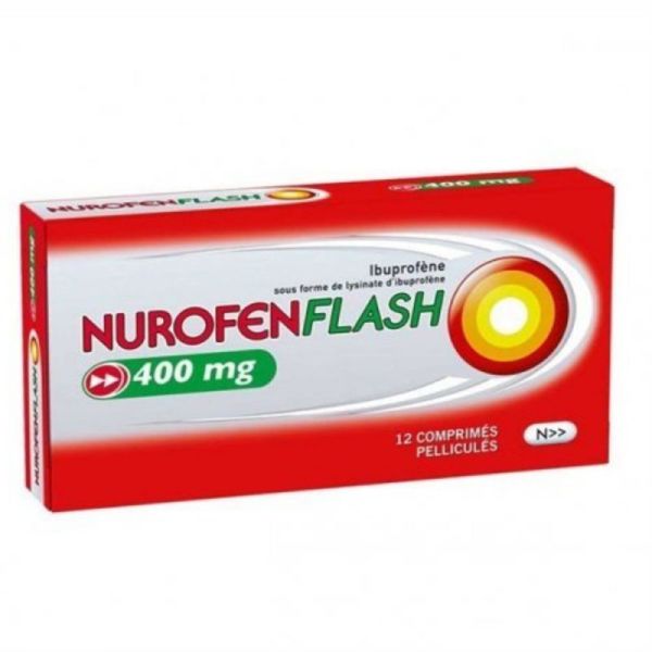 Nurofen Flash 400mg 12 comprimés - Ibuprofène