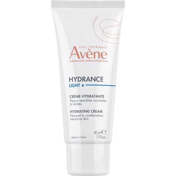 Avène Hydrance Light Crème Hydratante - 40ml - Hydrate intensément et désaltère