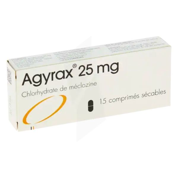 Gen Orph Agyrax 25 mg - Boîte de 15 comprimés