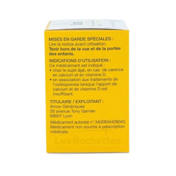 Orocal vitamine D3 500mg/400 UI comprimés à sucer