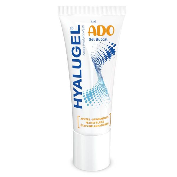 Hyalugel Gel Buccal Ado - 20ml - Soulage les aphtes et irritations liées à l’orthodontie